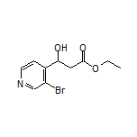 Ethyl 3-(3-Bromo-4-pyridyl)-3-hydroxypropanoate