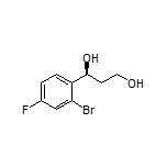 (S)-1-(2-Bromo-4-fluorophenyl)-1,3-propanediol