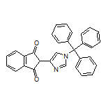 2-(1-Trityl-1H-imidazol-4-yl)-1H-indene-1,3(2H)-dione
