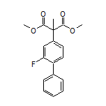 Dimethyl 2-(2-Fluoro-4-biphenylyl)-2-methylmalonate