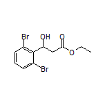 Ethyl 3-(2,6-Dibromophenyl)-3-hydroxypropanoate