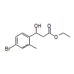 Ethyl 3-(4-Bromo-2-methylphenyl)-3-hydroxypropanoate