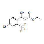 Ethyl 3-[4-Chloro-2-(trifluoromethyl)phenyl]-3-hydroxypropanoate