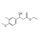 Ethyl 3-Hydroxy-3-(4-methoxy-3-methylphenyl)propanoate