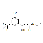 Ethyl 3-[3-Bromo-5-(trifluoromethyl)phenyl]-3-hydroxypropanoate