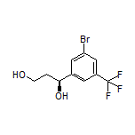(S)-1-[3-Bromo-5-(trifluoromethyl)phenyl]-1,3-propanediol