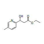 Ethyl 3-Hydroxy-3-(5-methyl-2-pyridyl)propanoate