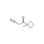 3-(1-Methylcyclobutyl)-3-oxopropanenitrile