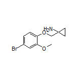 1-[(4-Bromo-2-methoxyphenoxy)methyl]cyclopropanamine
