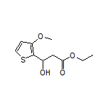 Ethyl 3-Hydroxy-3-(3-methoxy-2-thienyl)propanoate