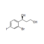 (S)-1-(2-Bromo-4-iodophenyl)-1,3-propanediol