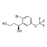 (S)-1-[2-Bromo-5-(trifluoromethoxy)phenyl]-1,3-propanediol