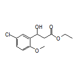 Ethyl 3-(5-Chloro-2-methoxyphenyl)-3-hydroxypropanoate