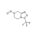 7-Nitroso-3-(trifluoromethyl)-5,6,7,8-tetrahydro-[1,2,4]triazolo[4,3-a]pyrazine
