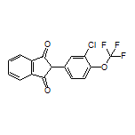 2-[3-Chloro-4-(trifluoromethoxy)phenyl]-1H-indene-1,3(2H)-dione