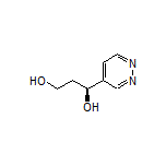 (S)-1-(4-Pyridazinyl)-1,3-propanediol