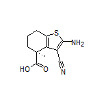 (S)-2-Amino-3-cyano-4-methyl-4,5,6,7-tetrahydrobenzo[b]thiophene-4-carboxylic Acid