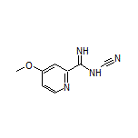 N-Cyano-4-methoxypicolinimidamide