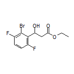 Ethyl 3-(2-Bromo-3,6-difluorophenyl)-3-hydroxypropanoate