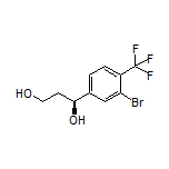 (S)-1-[3-Bromo-4-(trifluoromethyl)phenyl]-1,3-propanediol