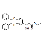 Ethyl 3-[3,4-Bis(benzyloxy)phenyl]-3-hydroxypropanoate
