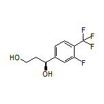 (S)-1-[3-Fluoro-4-(trifluoromethyl)phenyl]-1,3-propanediol