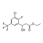 Ethyl 3-[3-Chloro-2-fluoro-5-(trifluoromethyl)phenyl]-3-hydroxypropanoate