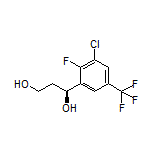 (S)-1-[3-Chloro-2-fluoro-5-(trifluoromethyl)phenyl]-1,3-propanediol