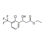 Ethyl 3-[2-Chloro-3-(trifluoromethyl)phenyl]-3-hydroxypropanoate