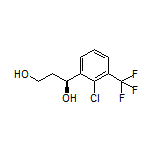 (S)-1-[2-Chloro-3-(trifluoromethyl)phenyl]-1,3-propanediol