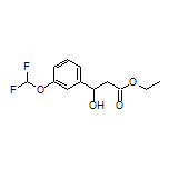 Ethyl 3-[3-(Difluoromethoxy)phenyl]-3-hydroxypropanoate