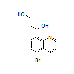 (S)-1-(5-Bromo-8-quinolyl)-1,3-propanediol
