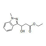 Ethyl 3-Hydroxy-3-(1-methyl-3-indazolyl)propanoate