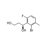(S)-1-(2-Bromo-6-fluoro-3-methylphenyl)-1,3-propanediol