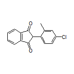 2-(4-Chloro-2-methylphenyl)-1H-indene-1,3(2H)-dione