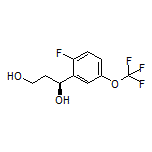 (S)-1-[2-Fluoro-5-(trifluoromethoxy)phenyl]-1,3-propanediol