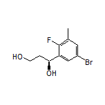 (S)-1-(5-Bromo-2-fluoro-3-methylphenyl)-1,3-propanediol