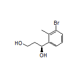 (S)-1-(3-Bromo-2-methylphenyl)-1,3-propanediol