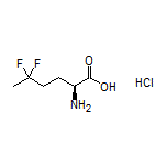 (S)-2-Amino-5,5-difluorohexanoic Acid Hydrochloride