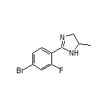 2-(4-Bromo-2-fluorophenyl)-5-methyl-4,5-dihydro-1H-imidazole