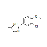 2-(3-Chloro-4-methoxyphenyl)-5-methyl-4,5-dihydro-1H-imidazole