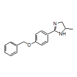 2-[4-(Benzyloxy)phenyl]-5-methyl-4,5-dihydro-1H-imidazole