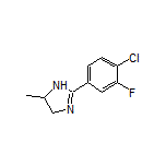 2-(4-Chloro-3-fluorophenyl)-5-methyl-4,5-dihydro-1H-imidazole