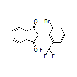 2-[2-Bromo-6-(trifluoromethyl)phenyl]-1H-indene-1,3(2H)-dione