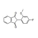 2-(4-Fluoro-2-methoxyphenyl)-1H-indene-1,3(2H)-dione