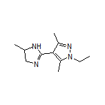 1-Ethyl-3,5-dimethyl-4-(5-methyl-4,5-dihydro-2-imidazolyl)pyrazole