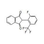 2-[2-Fluoro-6-(trifluoromethyl)phenyl]-1H-indene-1,3(2H)-dione