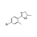 2-(4-Bromo-2-methylphenyl)-5-methyl-4,5-dihydro-1H-imidazole