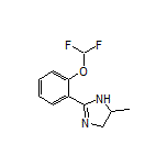 2-[2-(Difluoromethoxy)phenyl]-5-methyl-4,5-dihydro-1H-imidazole