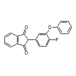 2-(4-Fluoro-3-phenoxyphenyl)-1H-indene-1,3(2H)-dione